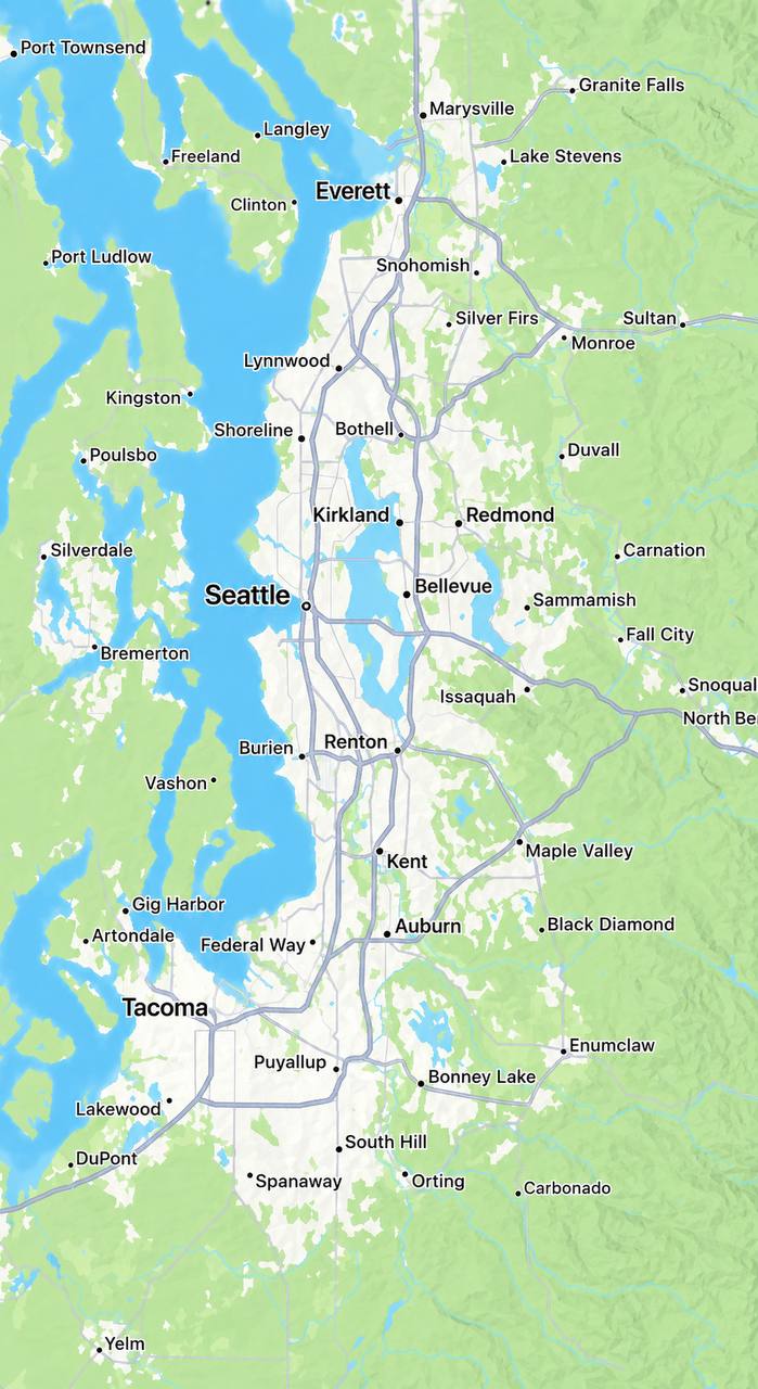 Service Area Map
